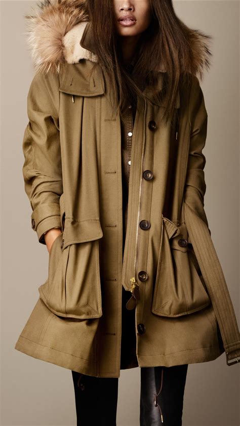 Women's Burberry Parkas Sale 